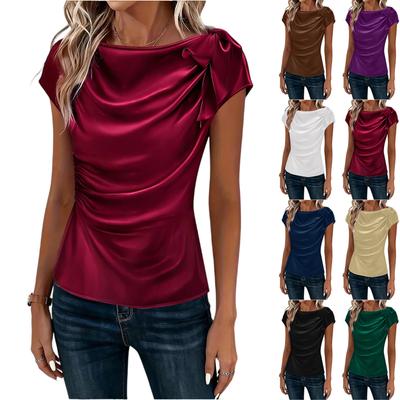 Tops For Women Sleeveless R-Neck Casual T-Shirts