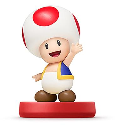 Amiibo Toad Mario (Super Series)