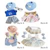 15cm Doll Clothes,Doll Pants Outifits Costumes,Girls Gift,Casual Wear Girl Doll Clothes,Cute Doll Clothes Suit for Doll Kids