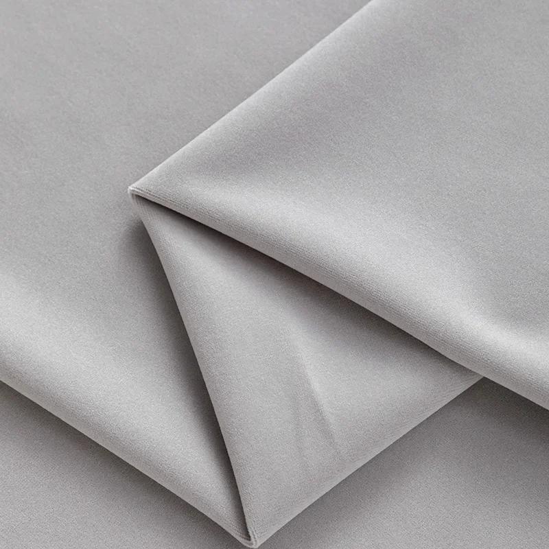 Tela de terciopelo mate de 100 x 150 cm, tela de terciopelo grueso no invertido, material de tela para sofá, cortina, mostrador de boda y escenario