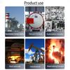 Probe Type Thermocouple K/E Stainless Steel Shielded Wire Thermal Resistance Rod Measuring Wire Temperature Sensor