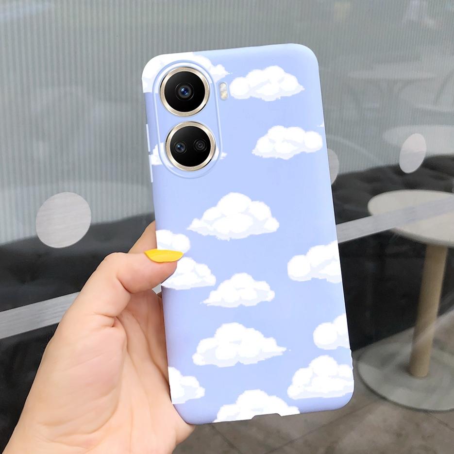 For Huawei Nova 10 SE Case BNE-LX1 BNE-LX3 Cute Candy Painted Cover Soft Silicone Case For Huawei Nova 10SE Nova10 SE Back Cover
