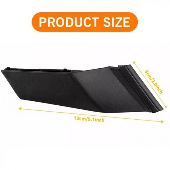 1 Pair Front Wiper Side Cowl Extension Cover Trim For Toyota Corolla 2014-