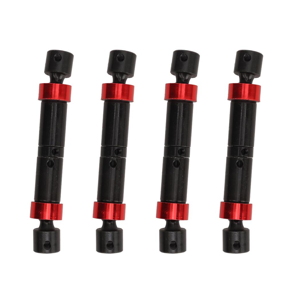 RC Car Drive Shaft Steel Center Shaft 80 to 100mm Easy Installation Low Noise RC Car Parts for Axial SCX10 90046 CC01 1