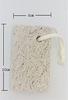 Domestic Natural Pumice with Coarse from Ibusuki Coast Stone, Square, String, Exfoliating, Grain,