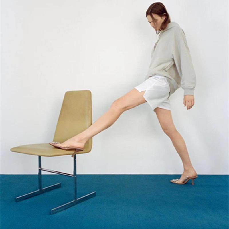 Large 42 Summer Shoes Women New High Heel Sandals Women's Pointed Thin Heels Banquet Simple High Heels Sandals Women