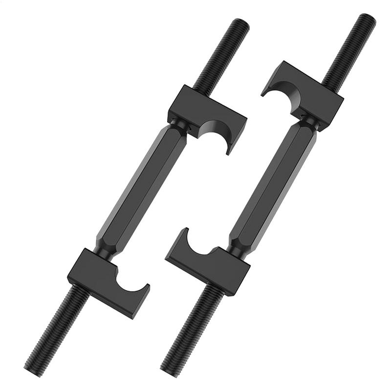 2pcs  Spring Compressor Strut Spring Compressor Kit Manual Removal Puller Tool for Motorbike Front Strut Replacement