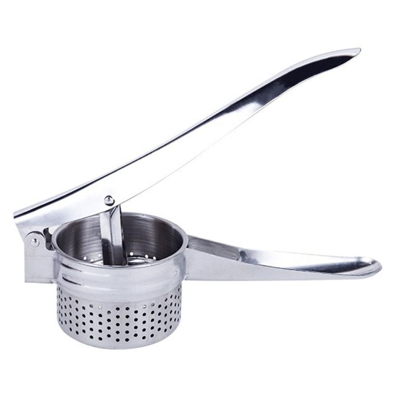 304 Stainless Steel Hand Press Juicer Strong Manual Dehydrator Ideal For Cooking Baking And Outdoor Use