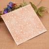 Embossing Folder Transparent Snowflake Pattern Plastic Wide Usage Embossing Mold Folder