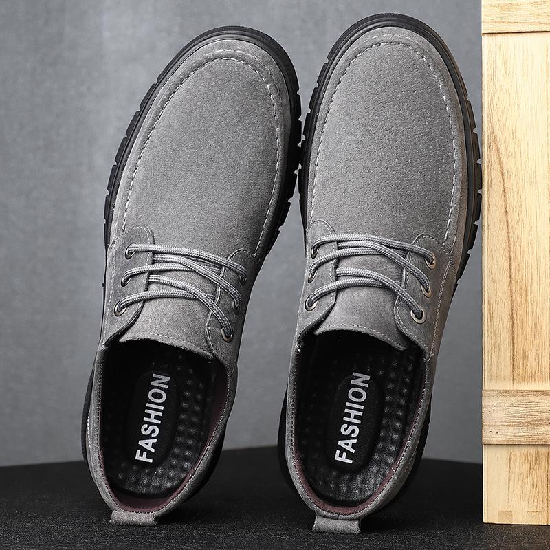 Fashion Leather Shoes For Man Genuine Leather Casual Shoes Fashion Business Oxford Shoes High Quality Designer Work Shoes