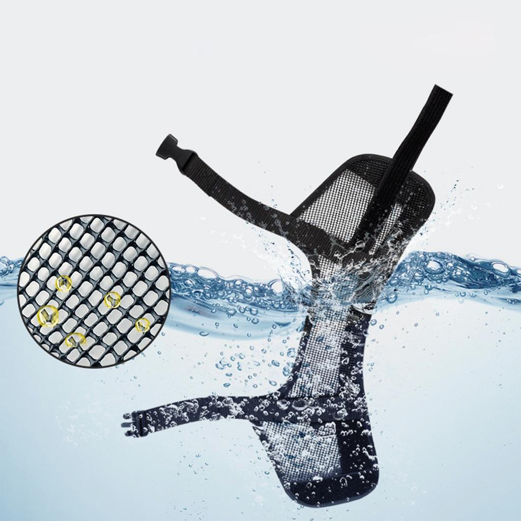 Korbmaulkorb für mittelgroße Hunde, Humaner Maulkorb zur Verhinderung von Beißen und Fressen von Abfall, Abdeckung hilft Hunden, sich an das Maulstück zu gewöhnen, Verstellbarer Maulschutz