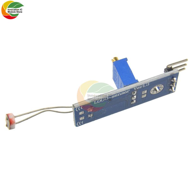 

Photoresistance Detection Optical Photosensitive Light Sensor Board For Arduino LM393 DO Voltage Output PCB Module 3.3V 5V