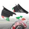 Stuurvnee Motorrad Winglet, Aerodynamisches Flügelkit, Spoiler Motorrad, Windströmung Fester Flügel, S1000RR V4-10R R1, Mattschwarz