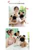 Famous Dog Plush Dolls: Husky, Bulldog, Shih Tzu, Schnauzer