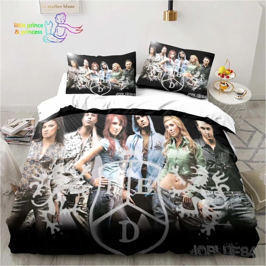 Set Biancheria da Letto Rbd Singolo Twin Full Queen King Size Set Letto Adulto Bambino Camera da Letto Stampa 3D Biancheria da Letto Regalo per Amante della Musica