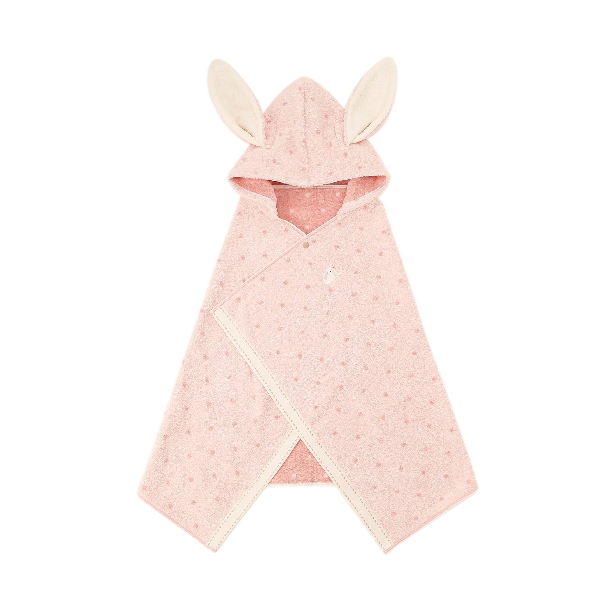 

Afternoon Tea Living HY32 Rabbit Hooded Bath Towel, Pink
