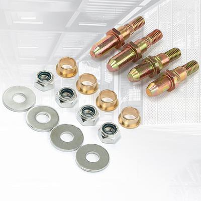 1 Set Perni Cerniera Robusto Strumento di Riparazione Porte Kit Boccole Cerniera Porta Auto in Acciaio al Carbonio 12472843 12472844 per Chevrolet Avalanche 1500 2002-2006