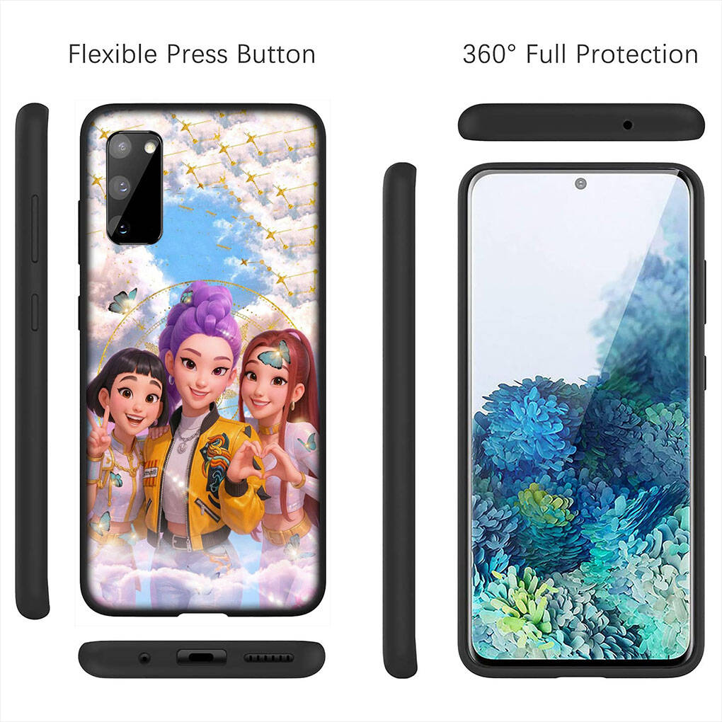 Für Samsung Galaxy S25 S24 S23 iPhone 17 16 15 Xiaomi Redmi Note 14 13 12 11 Plus Pro Max A57 Hülle KPop Demon Hunters X HuntersX OPPO Huawei Abdeckung