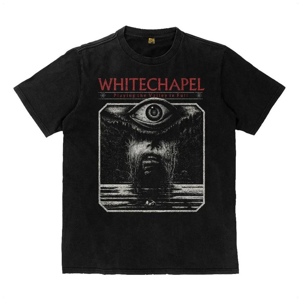 Unisex Short Sleeve Crew Neck Cotton T Shirt Playing The Valley Whitechapel M