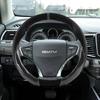For Isuzu D-MAX D MAX Dmax I II WFR VAN NFR ATV TROOPER Carbon Fiber Anti-slip Leather Car Steering Wheel Cover Car Accessories