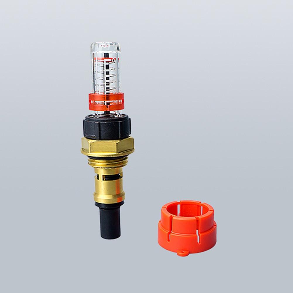 Caudalímetro Hogar Oficina ABS+latón Accesorio Refrigeración y Aire