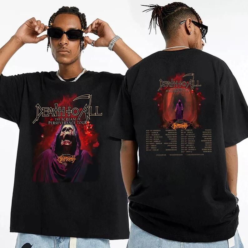 

Death To All The Scream Of Perseverance Tour 2024 Unisex T-Shirt Unisex T-Shirt XXL