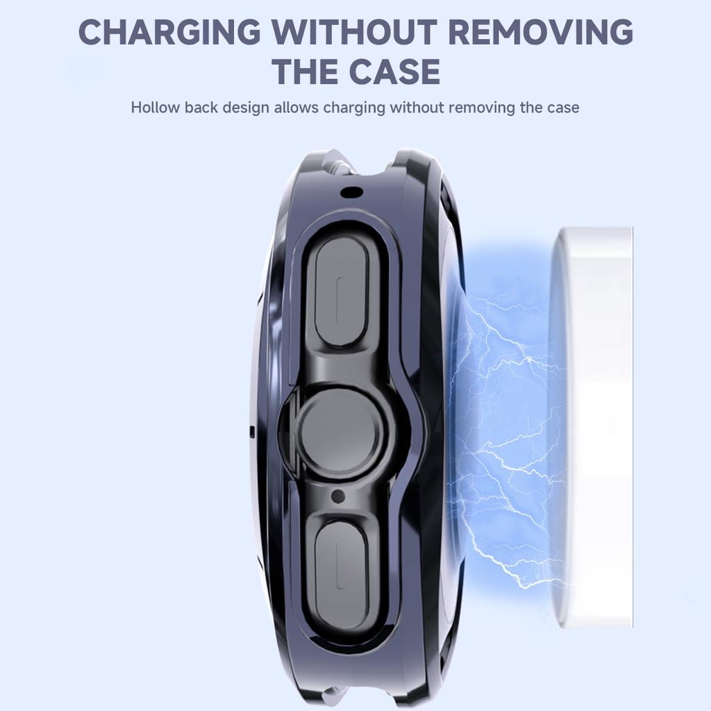 Coque pour Samsung Galaxy Watch 7 Ultra 47mm Housse de Montre Connectée Pare-chocs en TPU Souple Coque de Protection pour Galaxy 7 Ultra 47mm Accessoires