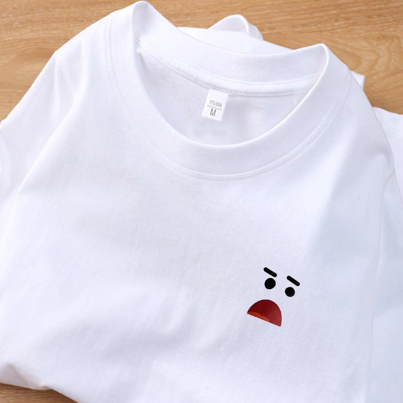 Unisex Trendy Printed Cotton Short Sleeve T-Shirt - Summer Fashion