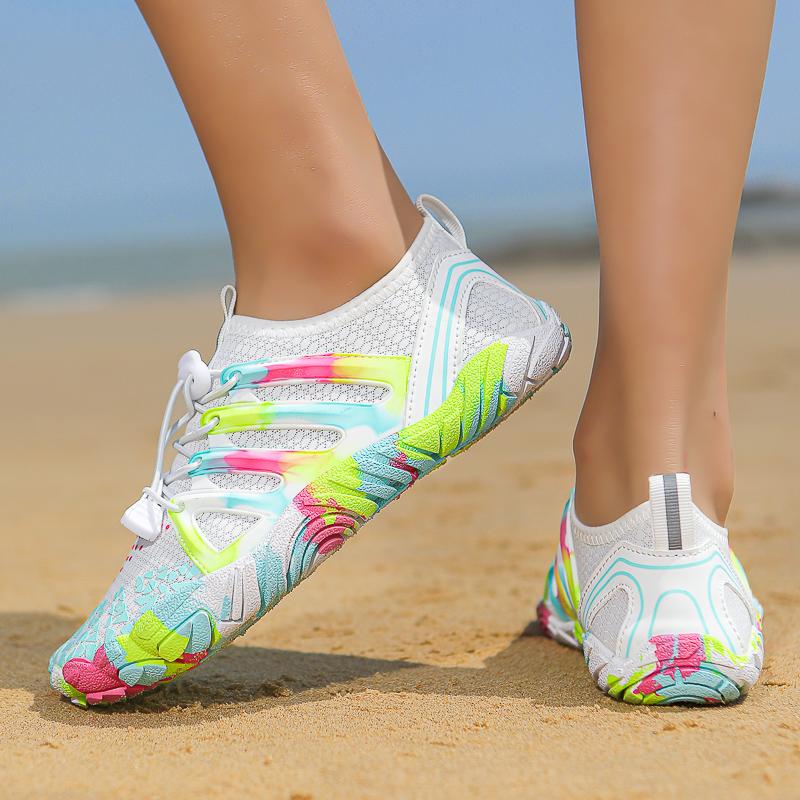 Men Women Barefoot Outdoor Aqua Shoes Couple Quick-drying Wading Beach Swimming Fitness Cycling Sports Water Sneakers