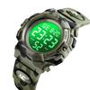 New Design Children Outdoor Sport Waterproof Watch Boys Student Camouflage Luminous Digital Watches