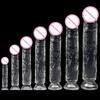 Sex Toys Realistic Waterproof Jelly Dildos With Strong Suction Cup For Women Men Cock Penis G-spot Simulation Massager