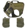 D8 Wasserdichte Camouflage Taktische Hunde Trainingsweste