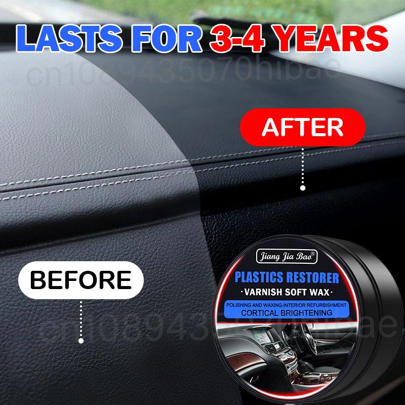 Επαναφορά πλαστικού αυτοκινήτου Back to Black Gloss Προϊόντα καθαρισμού αυτοκινήτου Plastic Leather Restore Auto Polish And Repair Coating Renovator