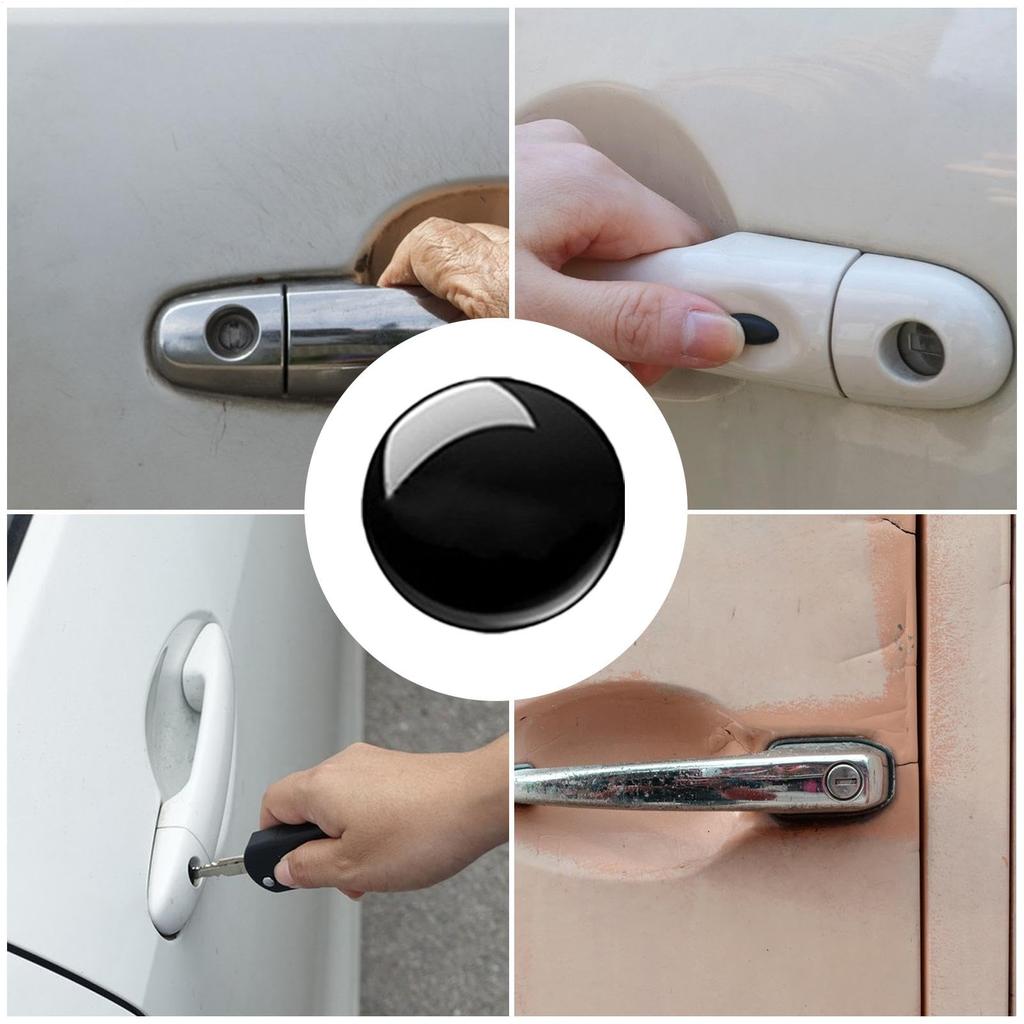 Car Door Keyhole Cover Car Lock Protection Sticker Car Keyhole Kaha 0.8 Inch (20