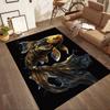 Tappetini Simbolismo Pesce d'Oro per Soggiorno, Camera da Letto e Decorazione della Stanza Sono Adatti per Regali.