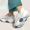 Buty Medyczne - Męskie Sportowe Antypoślizgowe Oddychające Wsuwane z Dziurkami