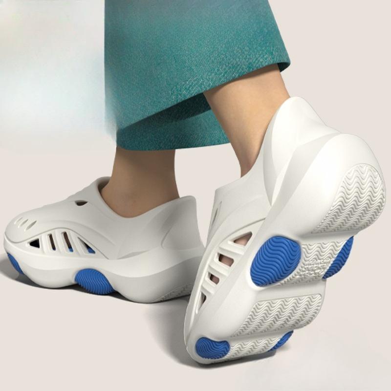 Buty Medyczne - Męskie Sportowe Antypoślizgowe Oddychające Wsuwane z Dziurkami