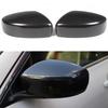 For Infiniti G25 G37 2009-2013 Car Sticker Rearview Side Mirror Cover Wing Cap Exterior Door Rear View Case Trim Carbon Fiber