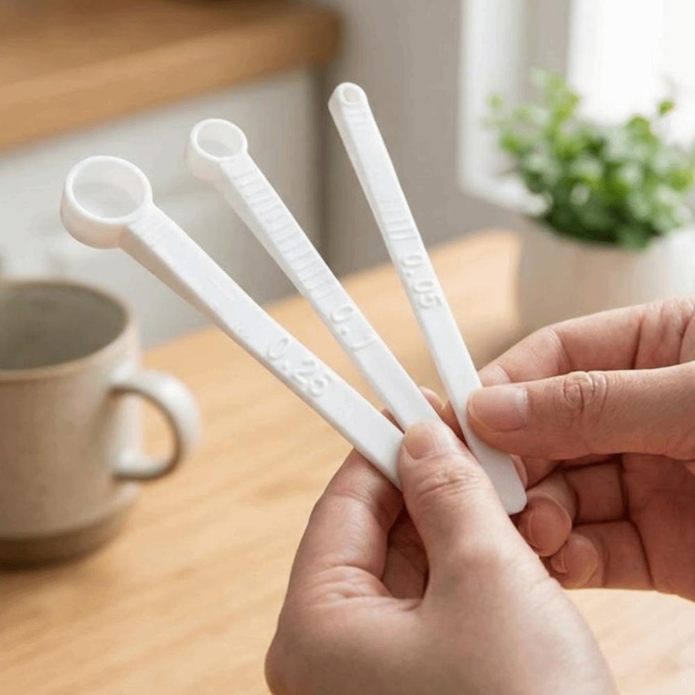 3Pcs Multi-size Aquarium Feeding Scoop Precise Scale Fish Feeding Tool For Home Use