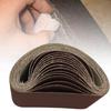 Belt Abrasive 40 To 120 Granularity Metal Wood Grinding Polish Tools Industrial