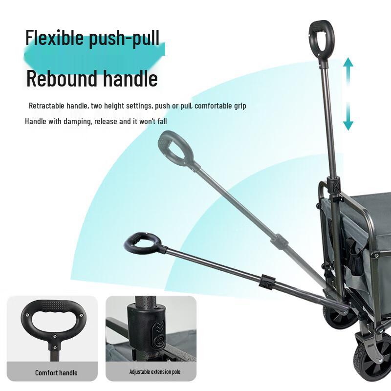 Hedawu Foldable Outdoor Utility Wagon