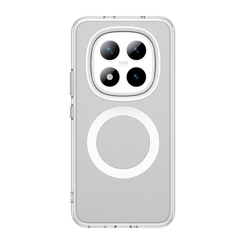 For Xiaomi Redmi Note 15 Note15 Pro Plus 5G Case Candy Colour Magnetic Clear Transparent PC Back+TPU Bumper Slim Cover