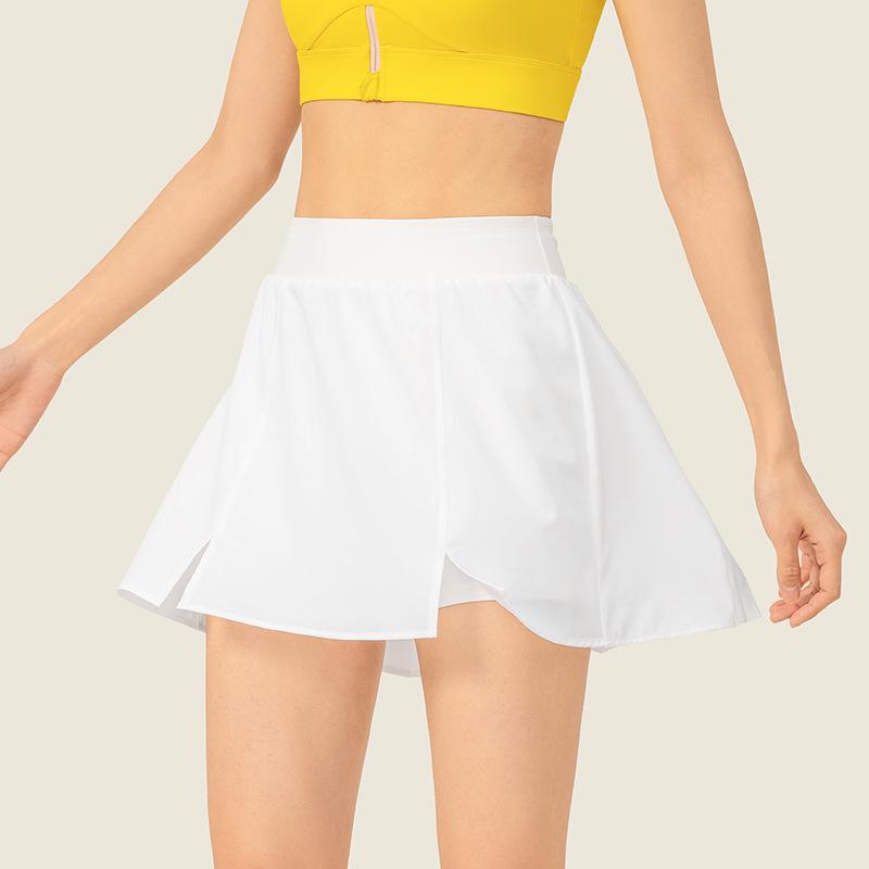 

Women s Quick-Dry High Waist Tennis & Fitness Skirt with Built-in Shorts Small