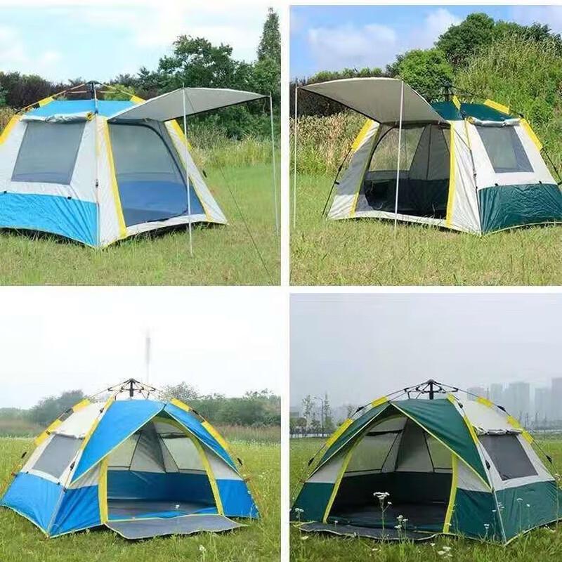 3-4 Person Rainproof UV Protection Camping Tent