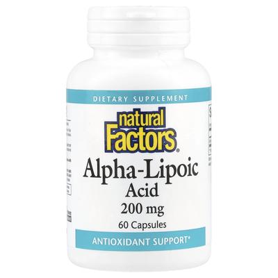 Alpha Lipoic Acid, 200Mg, 60 Capsules