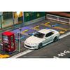In Stock TW 1:64 Toyota VERTEX  Soarer JZZ30 White Diecast Car Model Collection Toys Tarmac Works