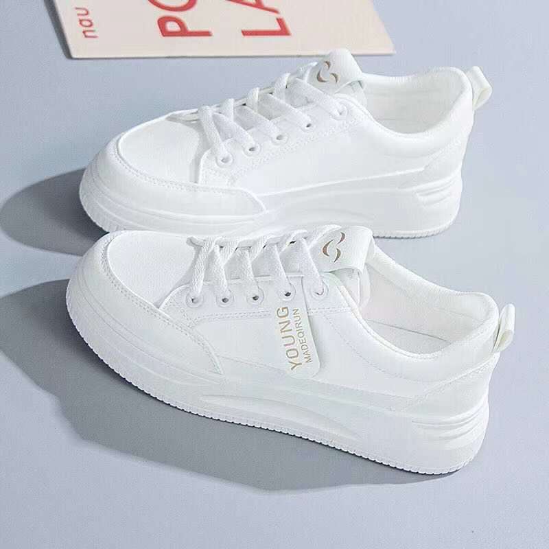 Little white shoes women's 2025 new women's shoes platform summer sports summer thin versatile high-heeled casual shoes shoes
