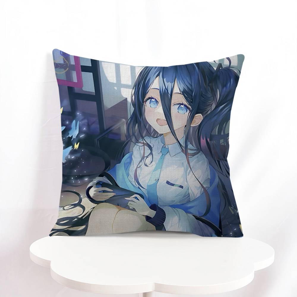 

New Blue Archive Anime Pillow Case Pillowcase Ultra Soft Skin Friendly Fabric Cloud Like Comfort 16x16Inch