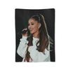Ariana GrandeMelodie Enthüllt Decke Flauschig Großartig Warm Kuscheldecke für Tagesdecke Dekoration,