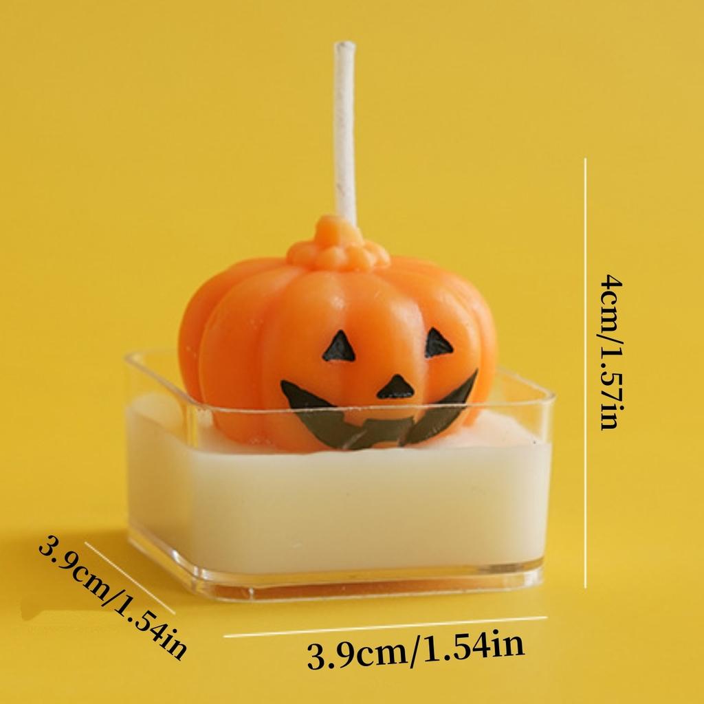 Halloween Ghost Pumpkin Candle Spooky Cute Tea Candles Festival Party Home Decorations Gifts Multi-styles